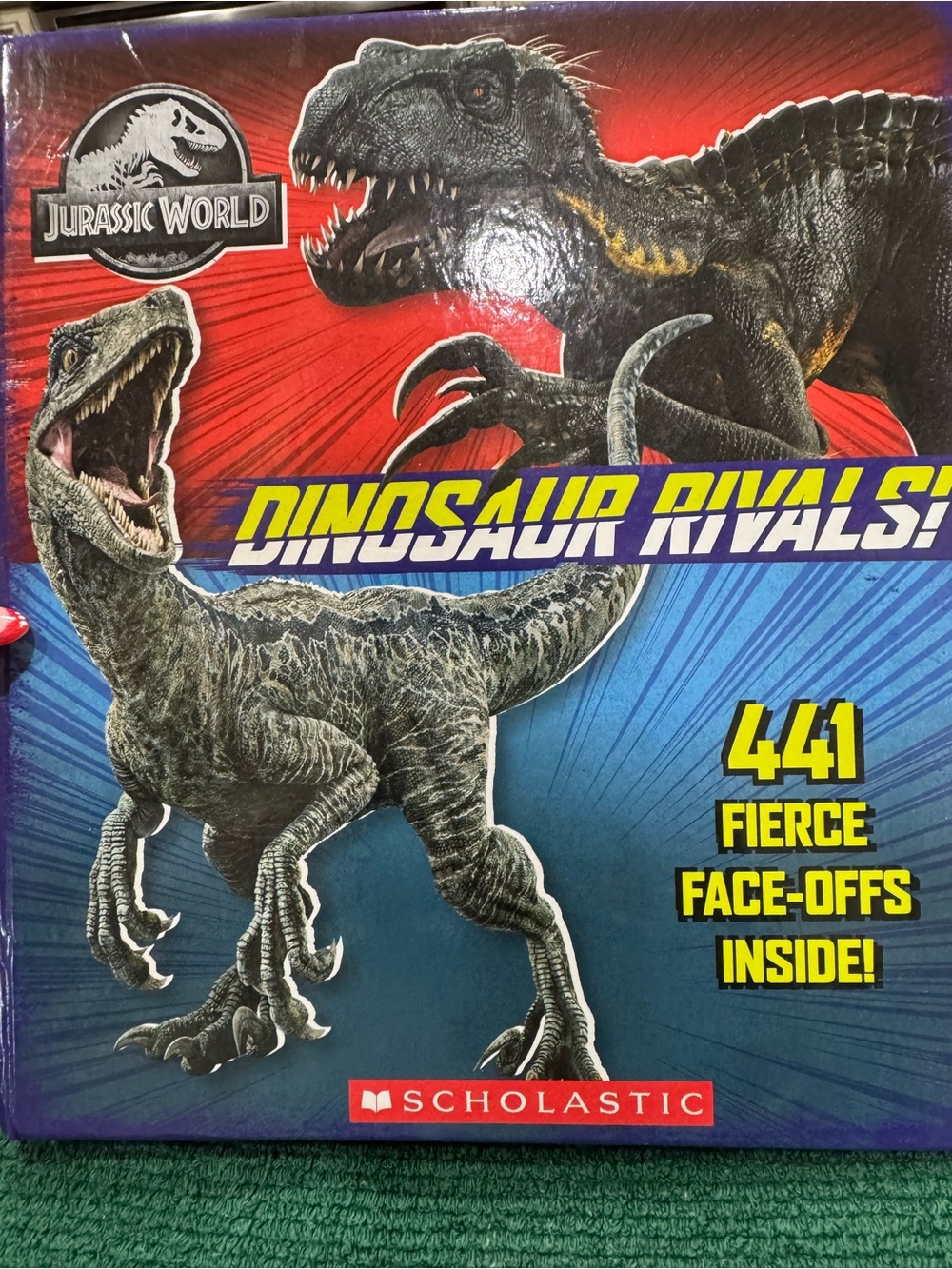 Jurassic World: Dinosaur Rivals! by Marilyn Easton (2022, Novelty Book) (CL-2)